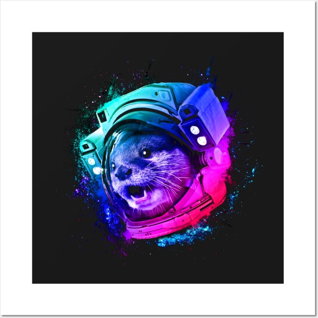 Otter Space Wall Art by rasabi